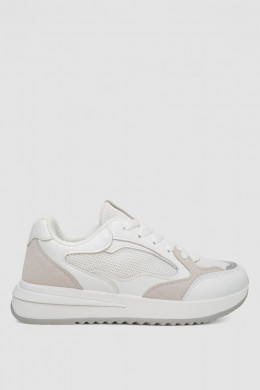 Кросівки жіночі, колір біло-сірий, 248RG30