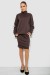 Костюм женский классический, цвет коричневый, 257R322-1 Костюм женский классический, цвет коричневый, 257R322-1