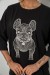 Футболка женская с принтом, цвет черный, 244R3008