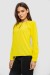 Блуза однотонная, цвет желтый, 230R1122-3 Блуза однотонная, цвет желтый, 230R1122-3