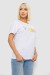 Футболка жіноча з принтом, колір білий, 244R4022