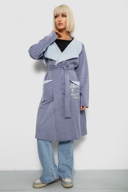 Кардиган женский, цвет джинс, 257R5012