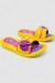 Шльопанці гумові дитячі для дівчаток, колір жовтий, 243R617C-59 Шльопанці гумові дитячі для дівчаток, колір жовтий, 243R617C-59