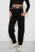 Джинси жіночі однотонні Balon, колір чорний, 244R001171