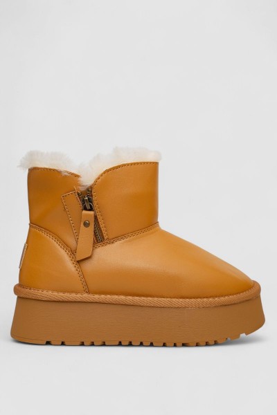 Уггі жіночі на хутрі  -уцінка, колір коричневий, 243RL951-U-4