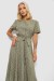 Платье софт с принтом, цвет оливковый, 230R1111 Платье софт с принтом, цвет оливковый, 230R1111