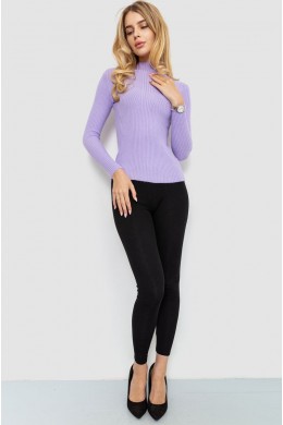 Гольф жіночий однотонний, колір бузковий, 204R016