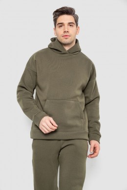 Спортивный костюм мужской на флисе, цвет хаки, 177R235-1