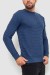 Свитер мужской, цвет джинс, 161R882 Свитер мужской, цвет джинс, 161R882