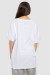 Футболка жіноча з принтом, колір білий, 244R4002-2 Футболка жіноча з принтом, колір білий, 244R4002-2