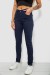 Джинси жіночі однотонні Skinny, колір синій, 244R253-10