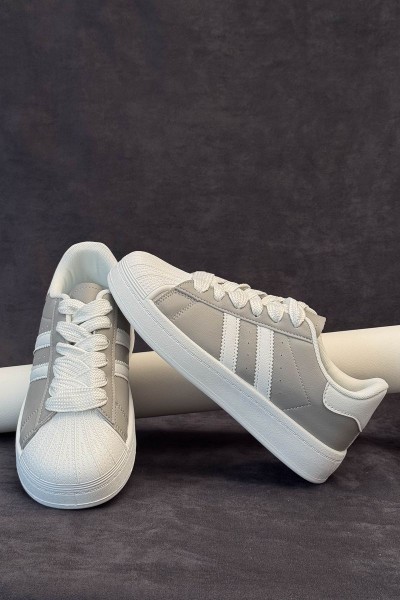 Кроссовки женские демисезонные, цвет серый, 248RBK10