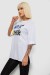 Футболка женская с принтом, цвет белый, 244R2803 Футболка женская с принтом, цвет белый, 244R2803