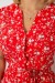Платье софт с принтом, цвет красный, 230R0032 Платье софт с принтом, цвет красный, 230R0032