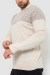 Свитер мужской, цвет светло-бежевый, 161R898 Свитер мужской, цвет светло-бежевый, 161R898