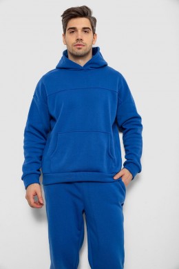 Спортивный костюм мужской на флисе, цвет электрик, 238R029