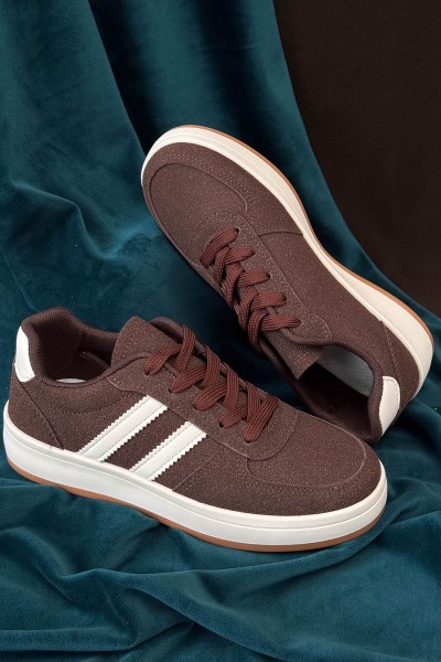 Кроссовки женские, цвет коричневый, 248RJH50