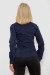 Блуза классическая, цвет синий, 230R08-2 Блуза классическая, цвет синий, 230R08-2