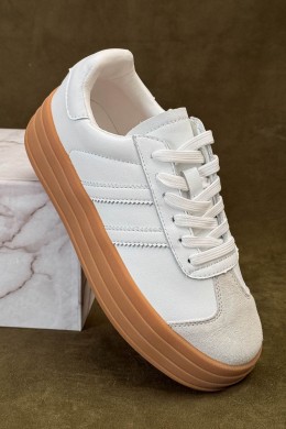 Кроссовки женские демисезонные, цвет белый, 248RCX1570