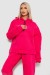 Спортивный костюм женский на флисе, цвет малиновый, 238R5726