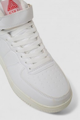 Кроссовки мужские зимние на меху, цвет белый, 248RH202