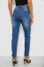 Джинсы женские однотонные Skinny, цвет синий, 244RVE-827 Джинсы женские однотонные Skinny, цвет синий, 244RVE-827