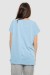 Футболка женская с принтом, цвет голубой, 244R3003