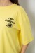 Футболка жіноча з принтом, колір жовтий, 244R2030 Футболка жіноча з принтом, колір жовтий, 244R2030