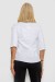 Блуза однотонная -уценка, цвет белый, 230R96-13-U-3 Блуза однотонная -уценка, цвет белый, 230R96-13-U-3