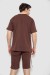 Костюм мужской повседневный, цвет шоколадный, 238R1569
