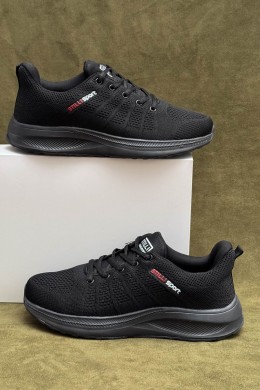 Кроссовки мужские демисезонные, цвет черный, 248RH195