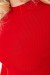 Водолазка женская однотонная, цвет красный, 204R019 Водолазка женская однотонная, цвет красный, 204R019