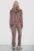 Спортивний костюм жіночий велюровий, колір мокко, 257R4119 Спортивний костюм жіночий велюровий, колір мокко, 257R4119