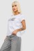 Футболка женская с принтом, цвет белый, 244R2232