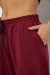 Спортивные штаны женские, цвет бордовый, 238R347