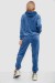 Спорт костюм жіночий велюровий, колір джинс, 241R060 Спорт костюм жіночий велюровий, колір джинс, 241R060