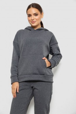 Спортивний костюм жіночий на флісі, колір сірий, 257R85