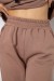 Спортивный костюм женский двухнитка, цвет мокко, 252R500