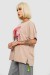 Футболка женская с принтом, цвет бежевый, 244R4011 Футболка женская с принтом, цвет бежевый, 244R4011