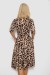 Платье софт с принтом, цвет бежево-коричневый, 230R1011-7 Платье софт с принтом, цвет бежево-коричневый, 230R1011-7
