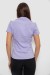 Сорочка жіноча однотонна, колір бузковий, 230R068-1 Сорочка жіноча однотонна, колір бузковий, 230R068-1