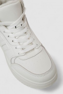 Кроссовки женские зимние на меху, цвет белый, 248RAD500