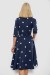 Платье софт с принтом в горох, цвет синий, 230R1011-6 Платье софт с принтом в горох, цвет синий, 230R1011-6