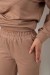 Спортивный костюм женский однотонный, цвет мокко, 244R1069AG