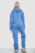 Спортивный костюм женский на флисе, цвет джинс, 238R5715-1