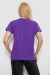 Футболка женская с принтом, цвет фиолетовый, 244R2304-5
