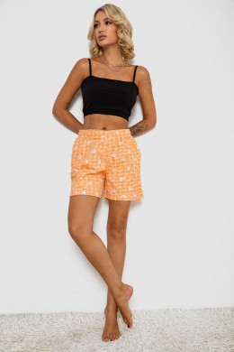 Шорти жіночі домашні, колір персиковий, 238R57818