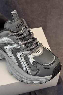 Кроссовки женские, цвет темно-серый, 248RCX1510