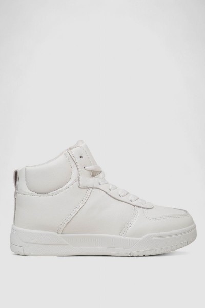 Кросівки жіночі зимові на хутрі, колір білий, 248RAD300