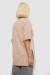 Футболка жіноча з принтом, колір бежевий, 244R2022-5 Футболка жіноча з принтом, колір бежевий, 244R2022-5
